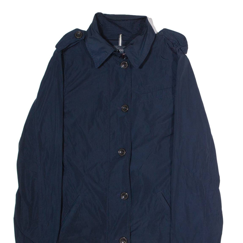 MARC O'POLO Womens Trench Coat Blue M