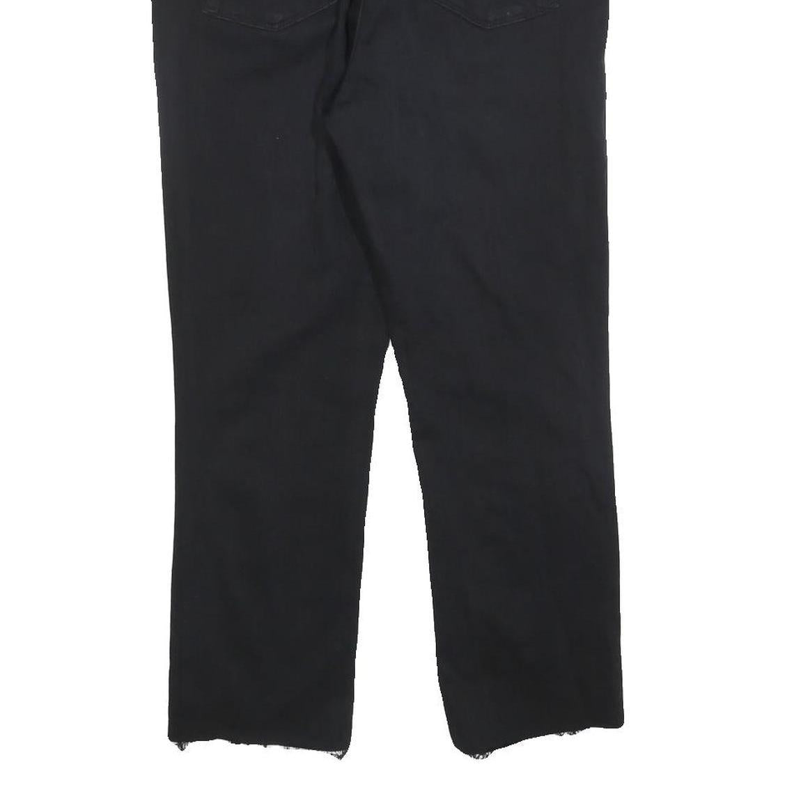 LEVI'S 724 BIG E Womens Jeans Black Regular Straight Denim W31 L25 Vintage Style