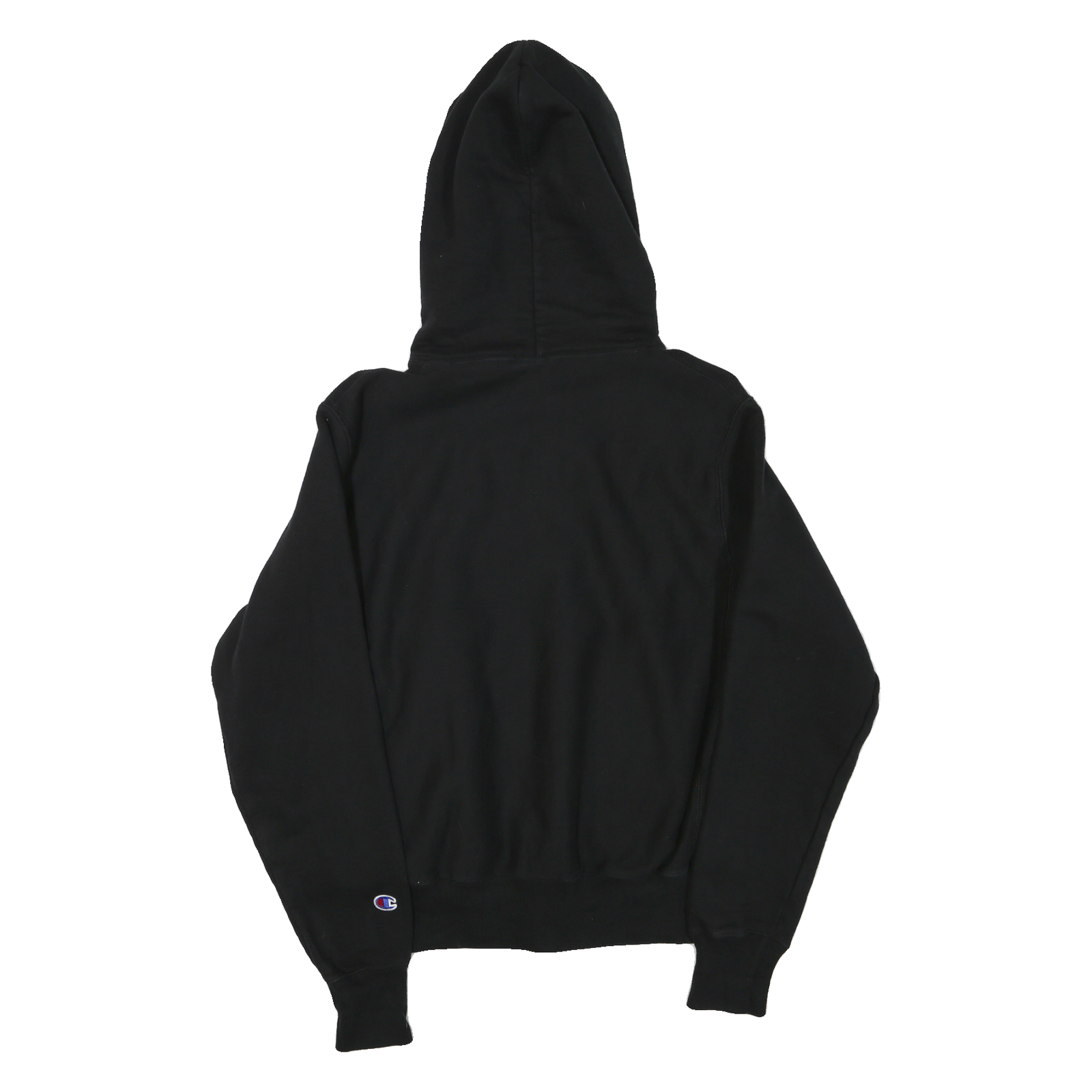 CHAMPION REVERSE WEAVE Mens Black California Pullover Hoodie S Cotton Blend