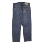 LEVI'S 521 02 Mens Jeans Blue Regular Straight Denim Medium W38 L30 Classic Fit