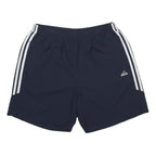 ADIDAS Mens Shorts Navy Blue Casual L W30 Three Stripes Logo