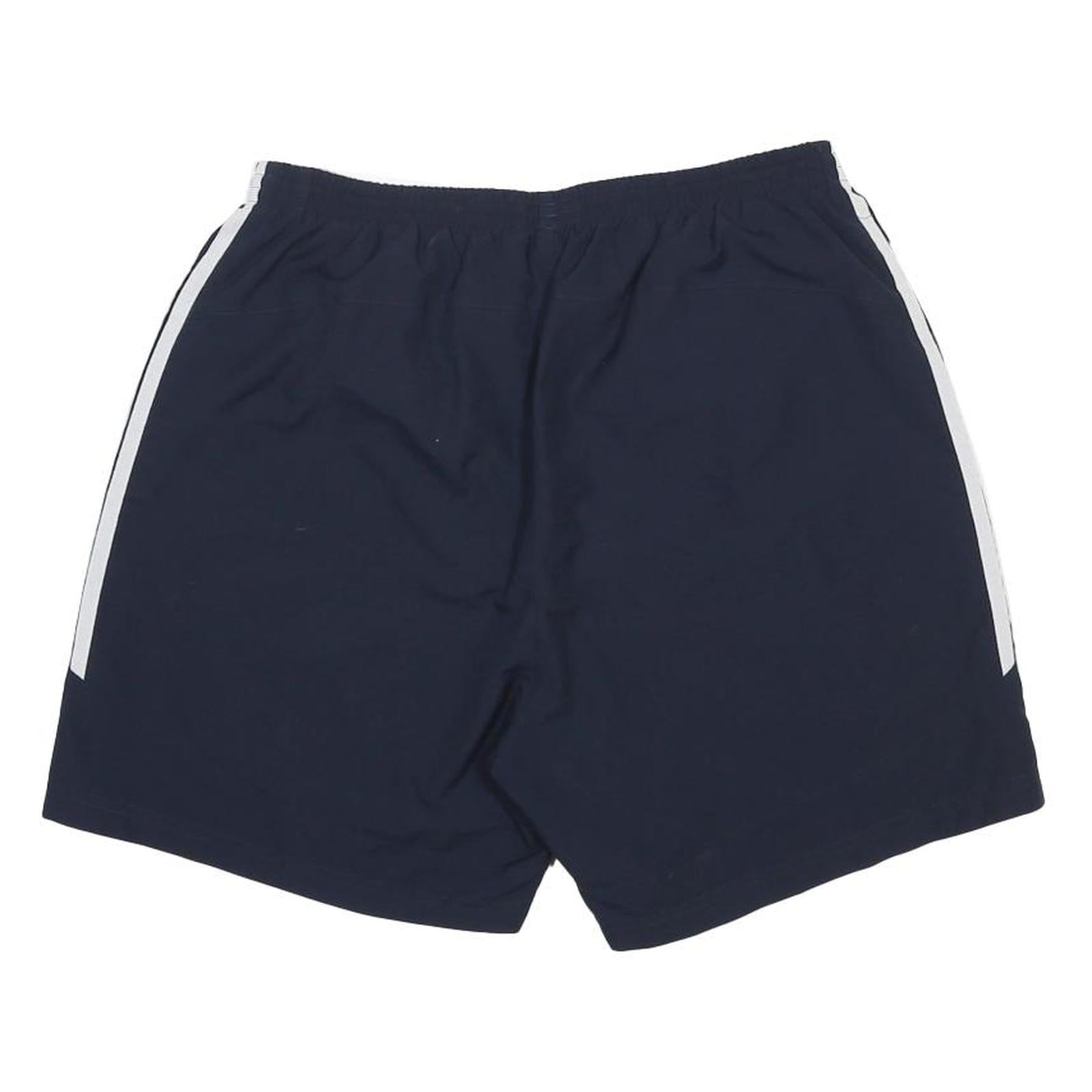 ADIDAS Mens Shorts Navy Blue Casual L W30 Three Stripes Logo