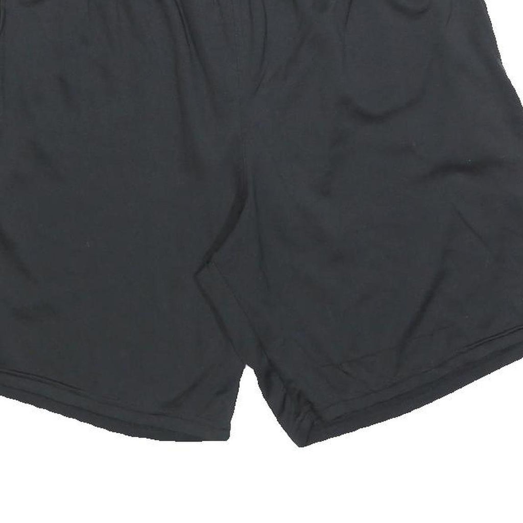 CHAMPION Mens Black Sports Shorts L W30 Lightweight Polyester Casual