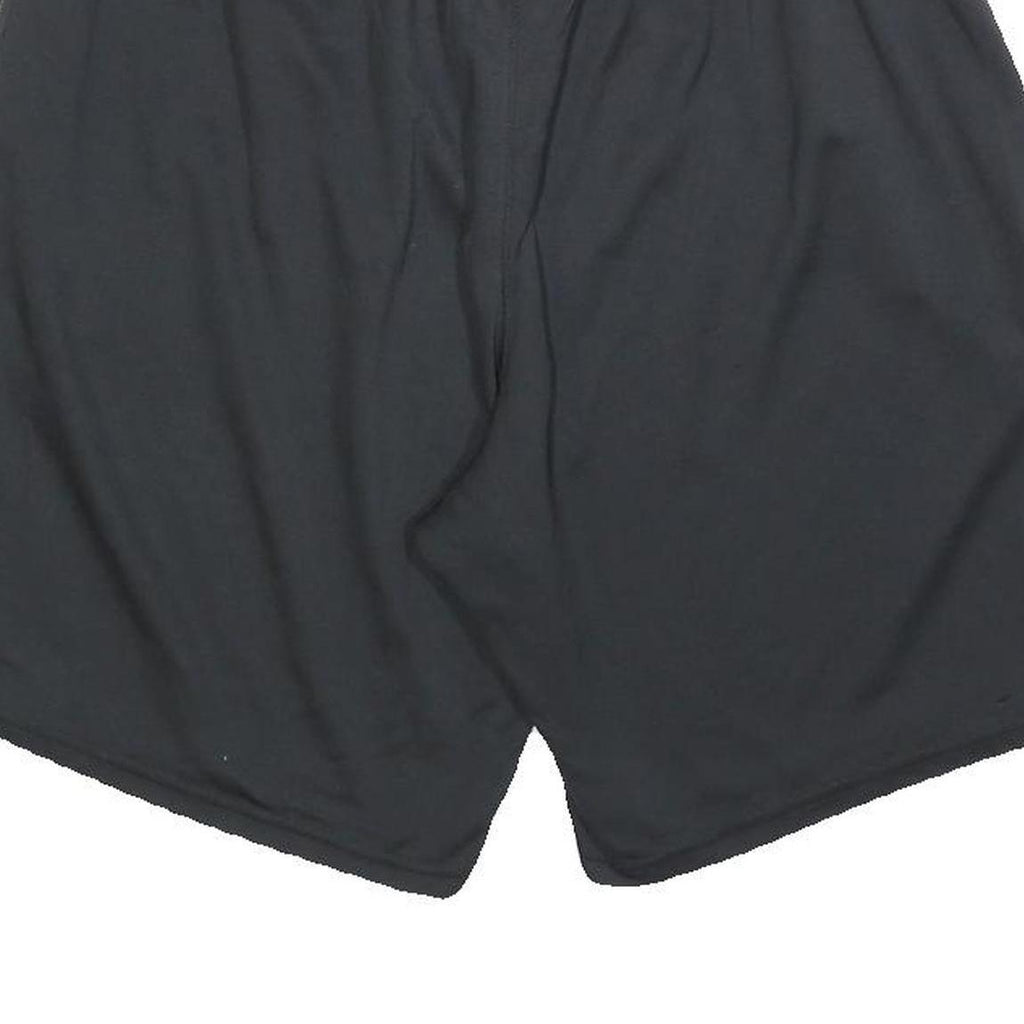 CHAMPION Mens Black Sports Shorts L W30 Lightweight Polyester Casual