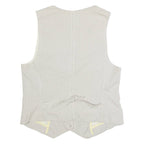 GAP Womens Blazer Waistcoat Grey Striped S