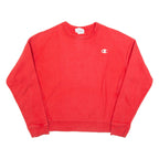 CHAMPION REVERSE WEAVE Mens Sweatshirt Red M