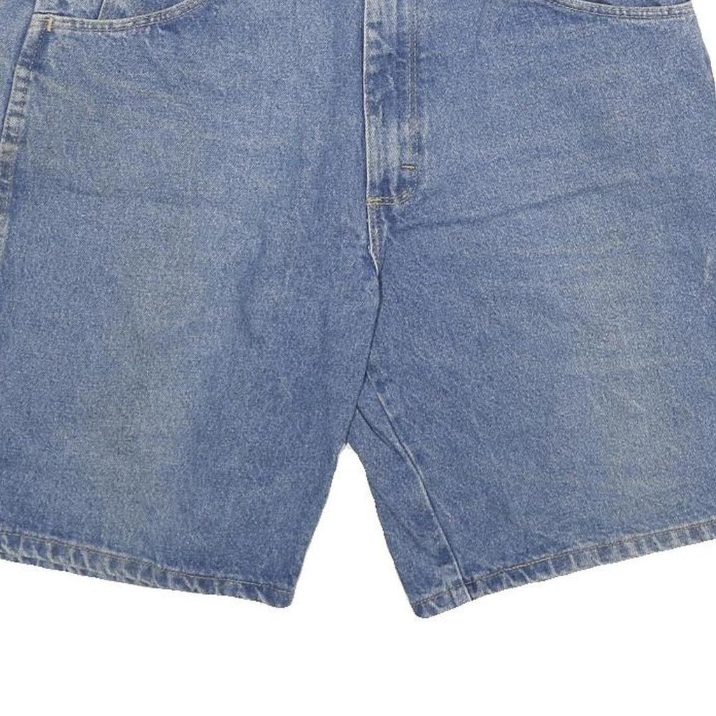 WRANGLER Mens Denim Blue Casual Shorts XL W32 Classic Fit Cotton Blend