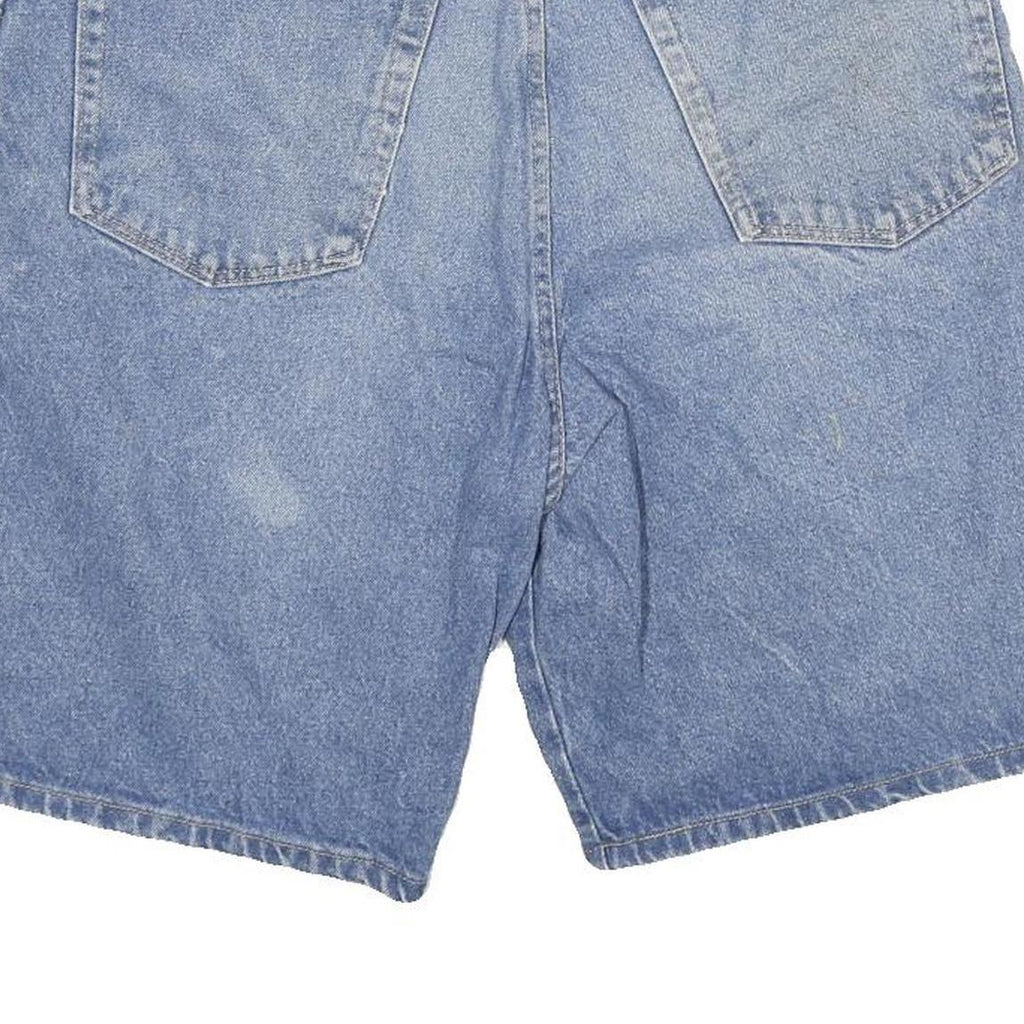WRANGLER Mens Denim Blue Casual Shorts XL W32 Classic Fit Cotton Blend