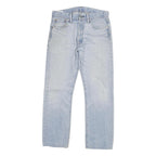 LEVI'S 501 Mens Jeans Blue Regular Straight Denim Light W29 L25 Classic Button