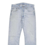 LEVI'S 501 Mens Jeans Blue Regular Straight Denim Light W29 L25 Classic Button