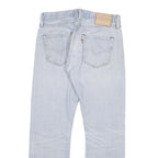 LEVI'S 501 Mens Jeans Blue Regular Straight Denim Light W29 L25 Classic Button
