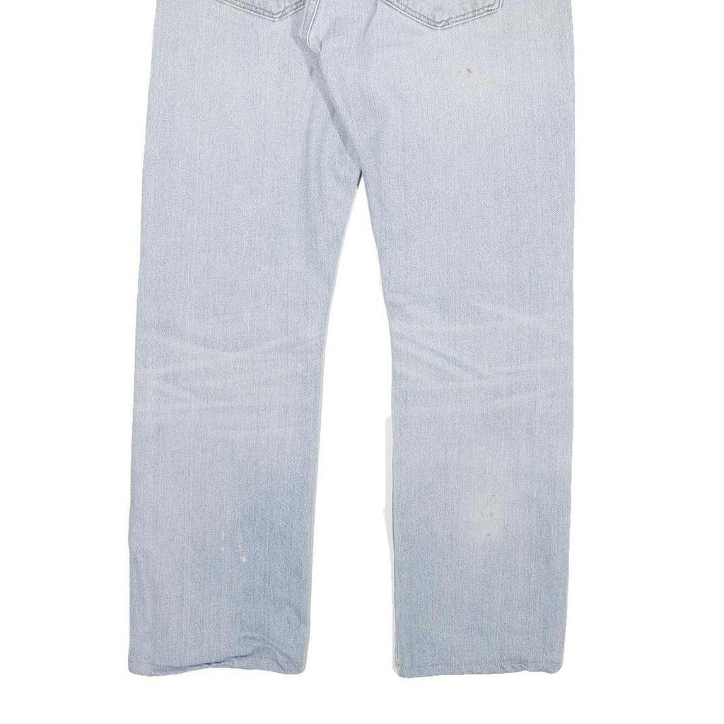 LEVI'S 501 Mens Jeans Blue Regular Straight Denim Light W29 L25 Classic Button