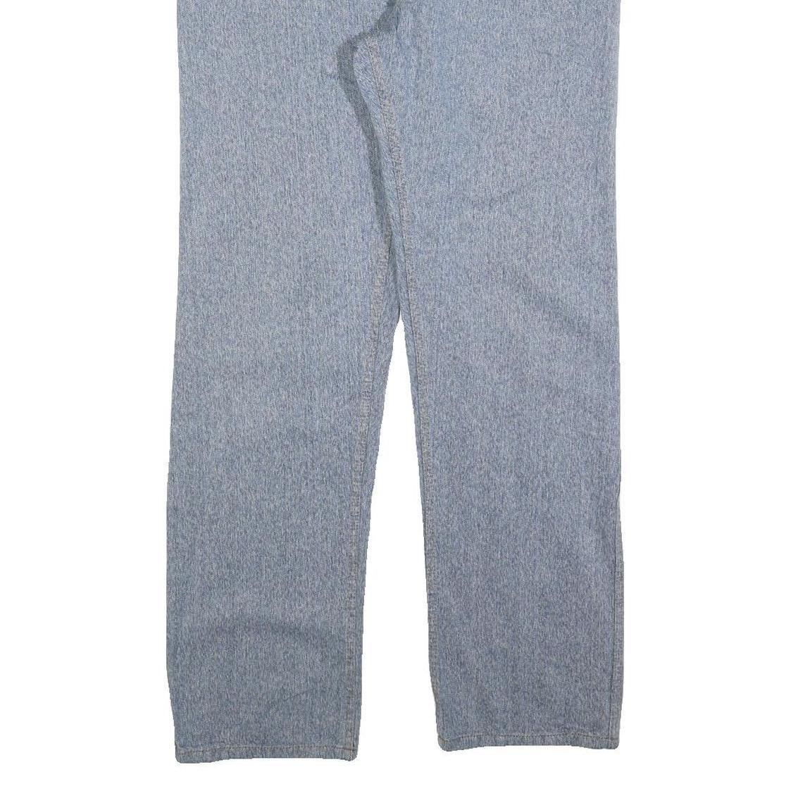 AFFOLTER Mens Jeans Blue Regular Straight Denim Light W32 L30 Stylish Cotton