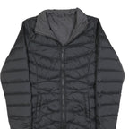 THE NORTH FACE Womens Black Reversible Puffer Jacket S Polyester Zip Outerwear