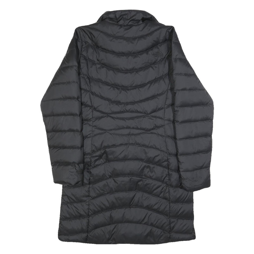 THE NORTH FACE Womens Black Reversible Puffer Jacket S Polyester Zip Outerwear