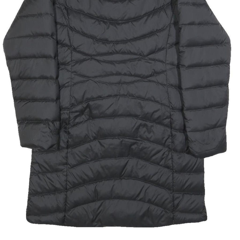 THE NORTH FACE Womens Black Reversible Puffer Jacket S Polyester Zip Outerwear