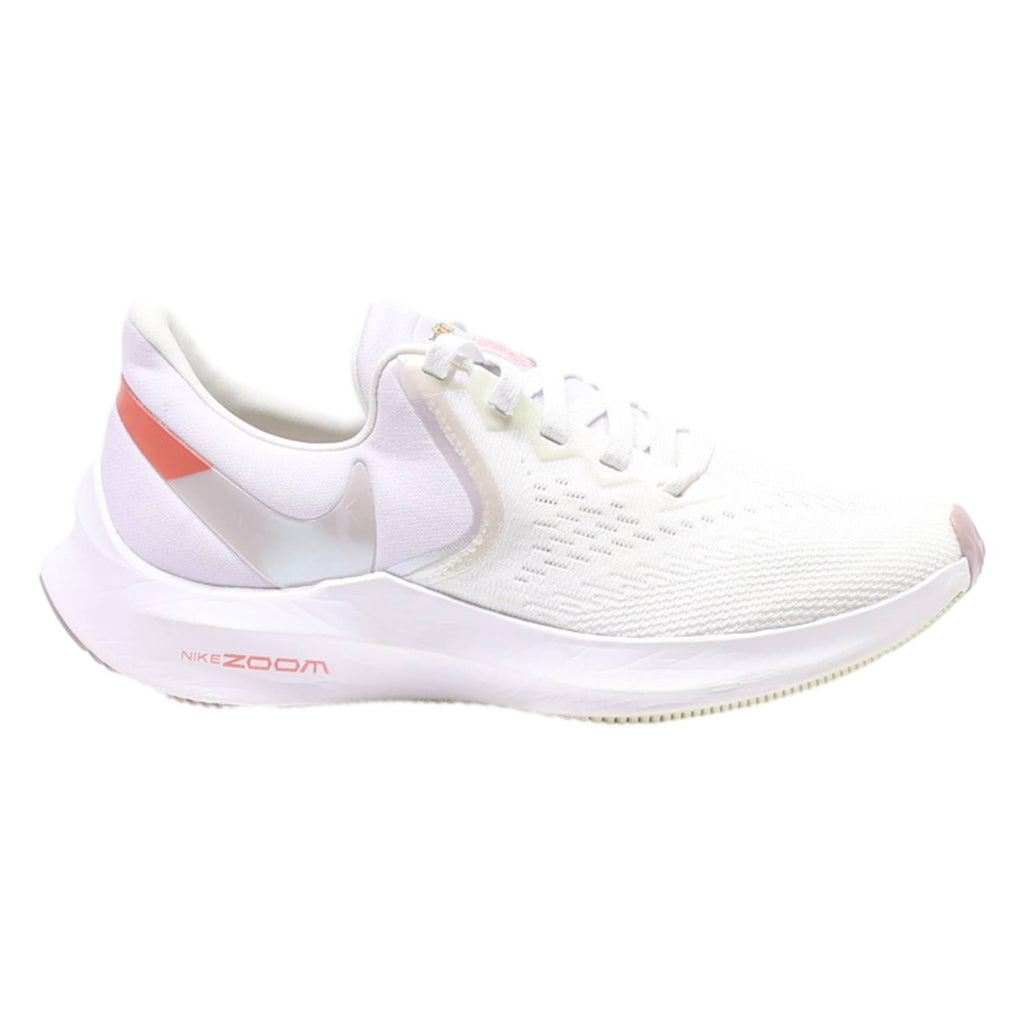 NIKE Zoom Winflo 6 2021 Sneaker Trainers White Synthetic Womens UK 3.5