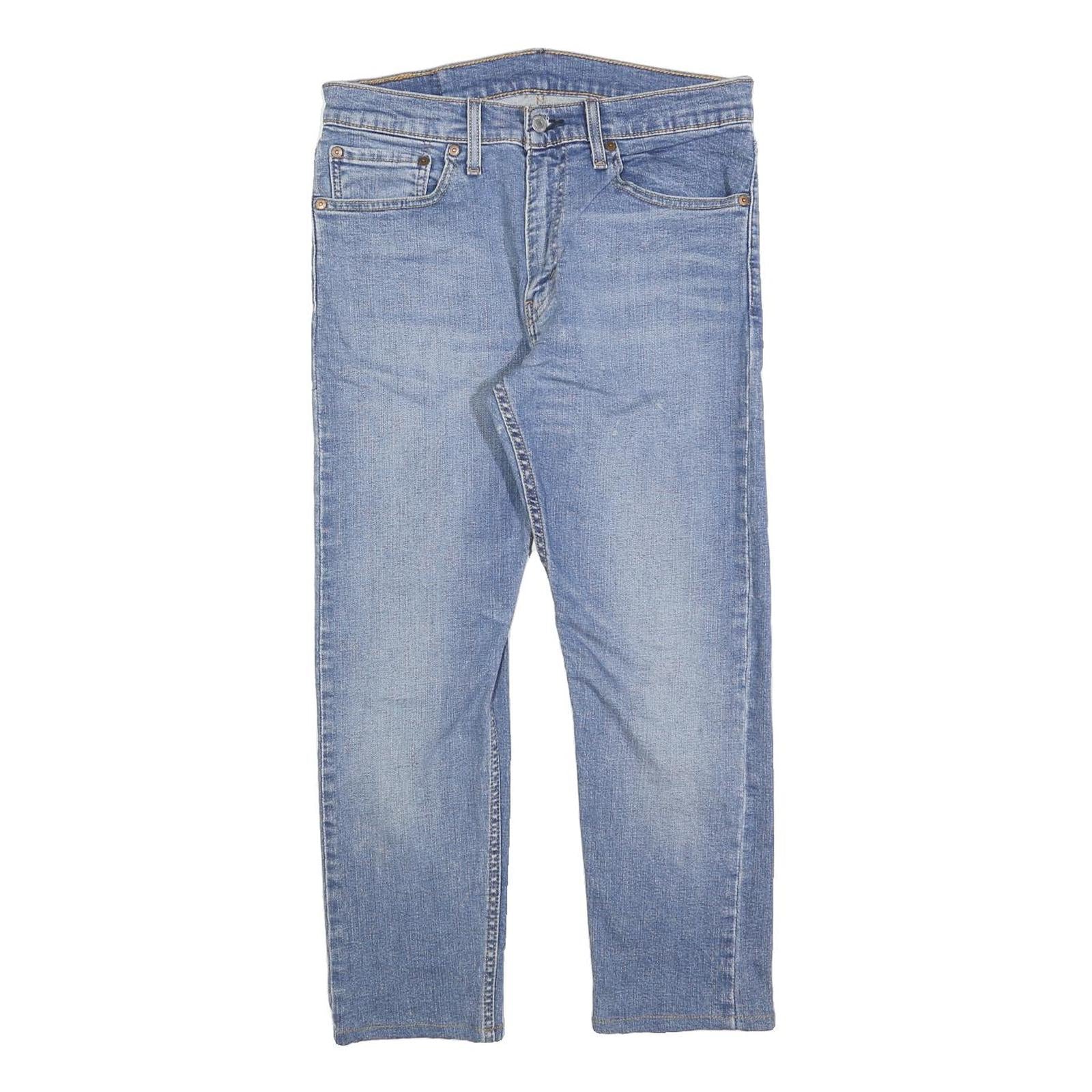 LEVI'S 512 Tapered Mens Jeans Blue Denim Regular Fit Cotton Blend W31 L25