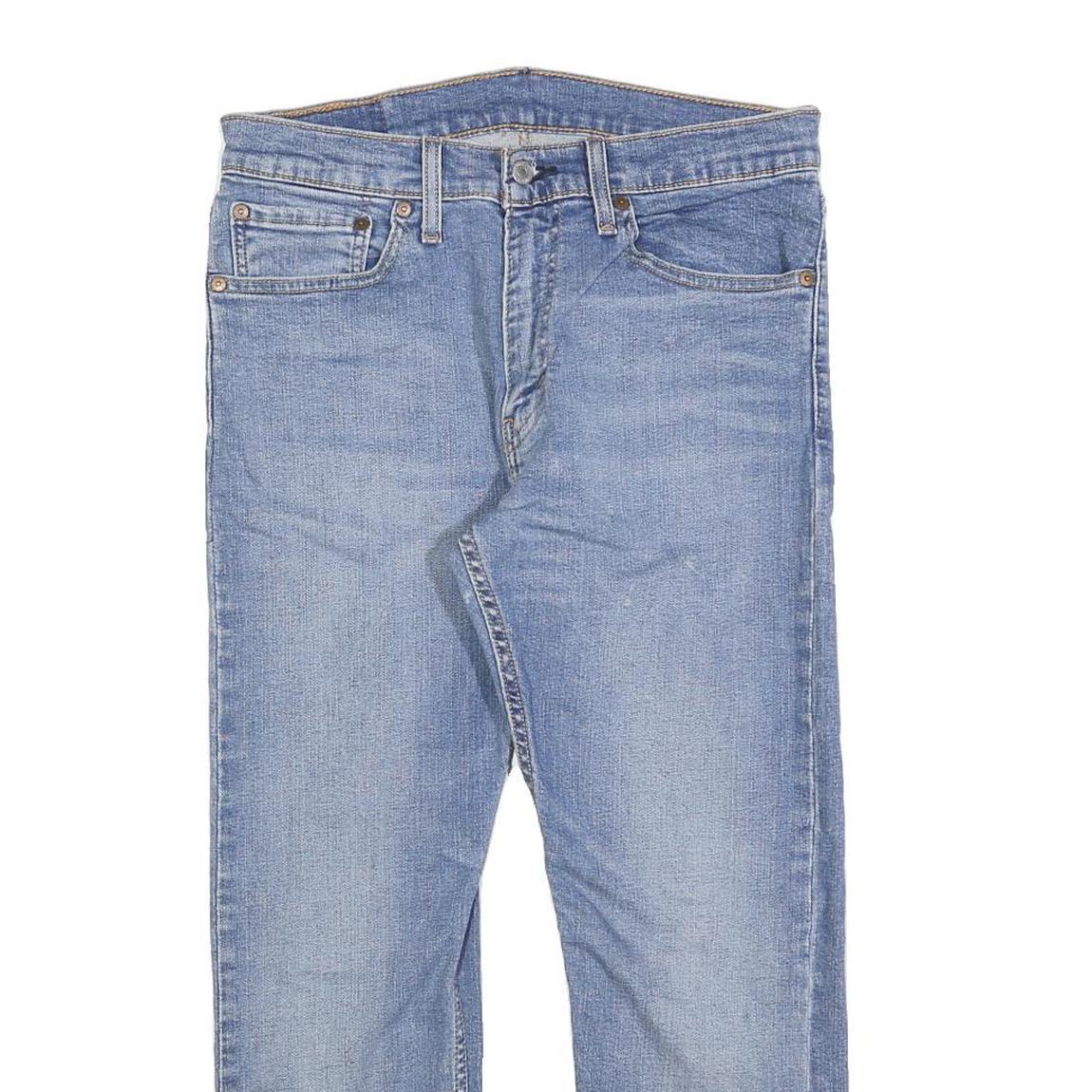 LEVI'S 512 Tapered Mens Jeans Blue Denim Regular Fit Cotton Blend W31 L25