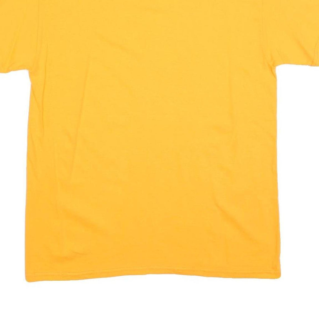Womens Yellow Lady Vols Rowing Graphic T-Shirt L Short Sleeve Crew Neck