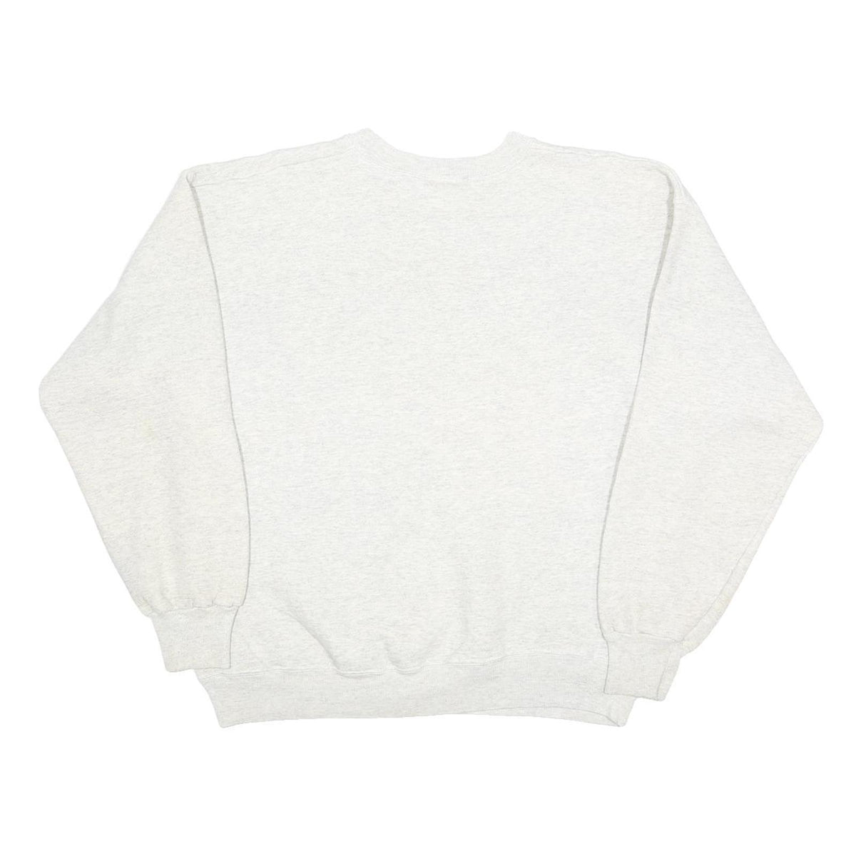 HANES Mens Grey Steelers Crew Neck M Cotton Blend Vintage NFL Sweatshirt