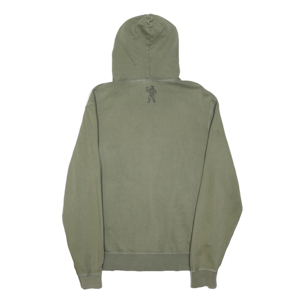 BILLIONAIRE BOYS CLUB Mens Green Pullover Hoodie L Cotton Blend Casual