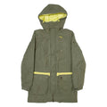 PUMA Mens Parka Jacket Green Hooded M