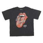 THE ROLLING STONES Womens Black Tour Of America 78 Graphic T-Shirt 2XL Short