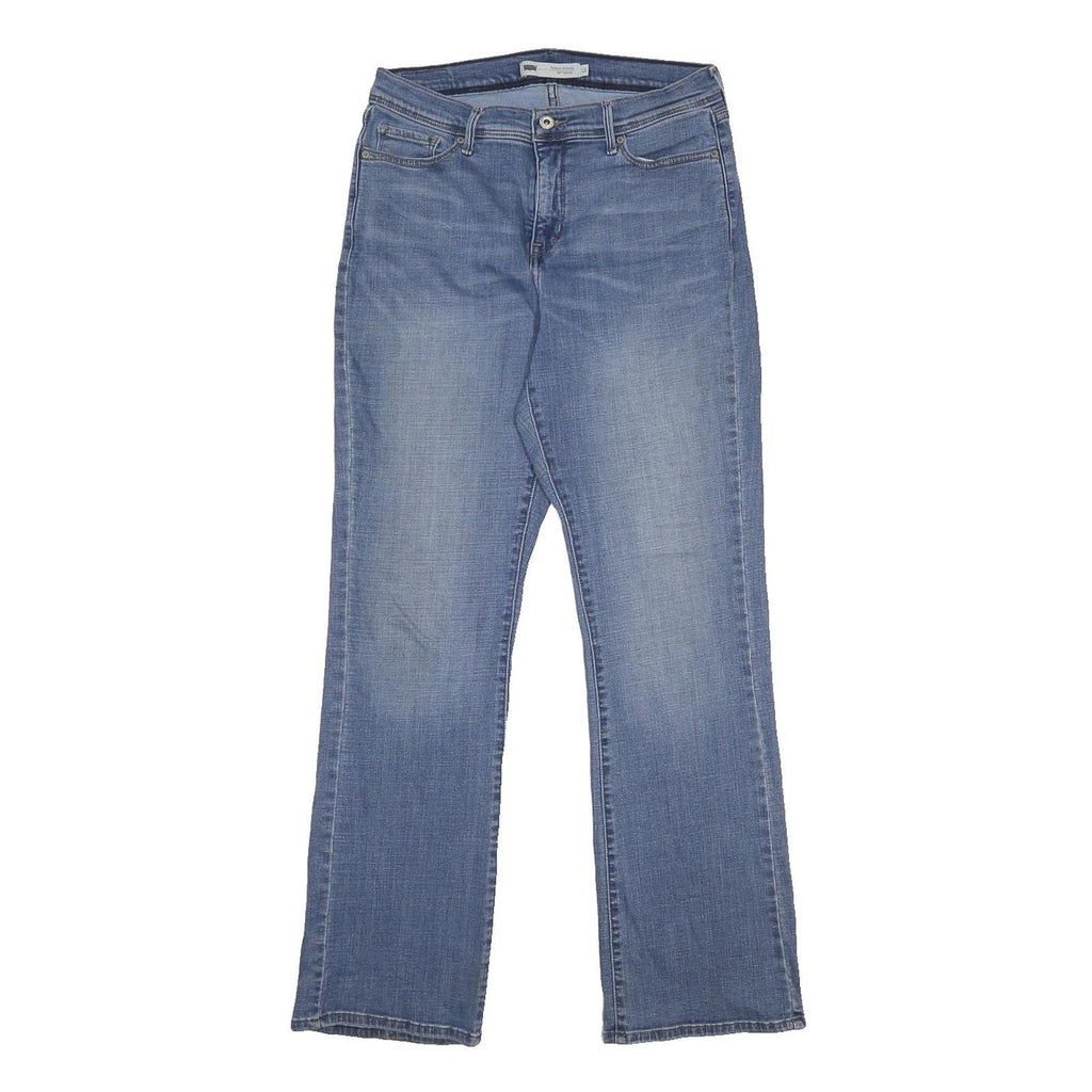 LEVI'S Womens Jeans Blue Regular Bootcut Denim Medium W31 L32 512 Bootcut Zip
