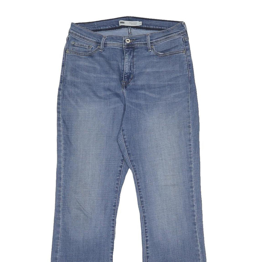 LEVI'S Womens Jeans Blue Regular Bootcut Denim Medium W31 L32 512 Bootcut Zip