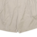 CHAPS Mens Shorts Beige Casual Plain L W36 Summer Cotton Comfort