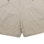 CHAPS Mens Shorts Beige Casual Plain L W36 Summer Cotton Comfort