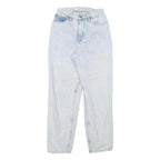 MANGO Womens Jeans Blue Relaxed Straight Denim Light W24 L27 Casual Classic