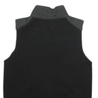 REISS Womens Black Wool Blend Jacket S Zip Plain Elegant Lightweight