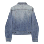 LEE Boys Blue Denim Jacket 10Y Cotton Classic Button Closure Casual Stylish