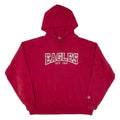 CHAMPION Eagles Mens Red Hoodie USA 2XL
