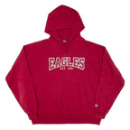 CHAMPION Eagles Mens Red Hoodie USA 2XL