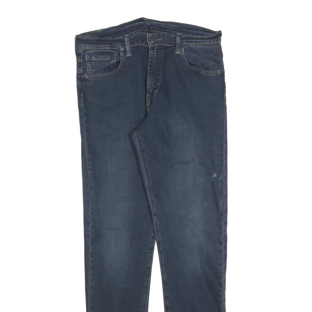 LEVI'S 520 Mens Jeans Blue Slim Skinny Denim Medium Wash W33 L34 Zip