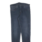 LEVI'S 520 Mens Jeans Blue Slim Skinny Denim Medium Wash W33 L34 Zip