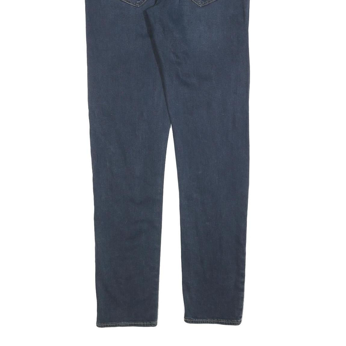 LEVI'S 520 Mens Jeans Blue Slim Skinny Denim Medium Wash W33 L34 Zip