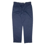 DICKIES 874 Workwear Mens Trousers Blue Regular Straight W40 L32