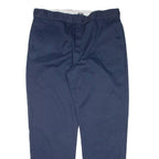DICKIES 874 Workwear Mens Trousers Blue Regular Straight W40 L32