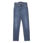 LEVI'S 511 BIG E Mens Slim Blue Denim Jeans W28 L32 Classic Zip Cotton Blend