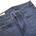 LEVI'S 511 BIG E Mens Slim Blue Denim Jeans W28 L32 Classic Zip Cotton Blend