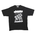 NOE'S ARK Mens Black Graphic T-Shirt M Short Sleeve Crew Neck Unique Print