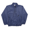 NAUTICA Mens Blue Nylon Pullover M Jacket Plain Lightweight Outdoor