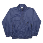 NAUTICA Mens Blue Nylon Pullover M Jacket Plain Lightweight Outdoor