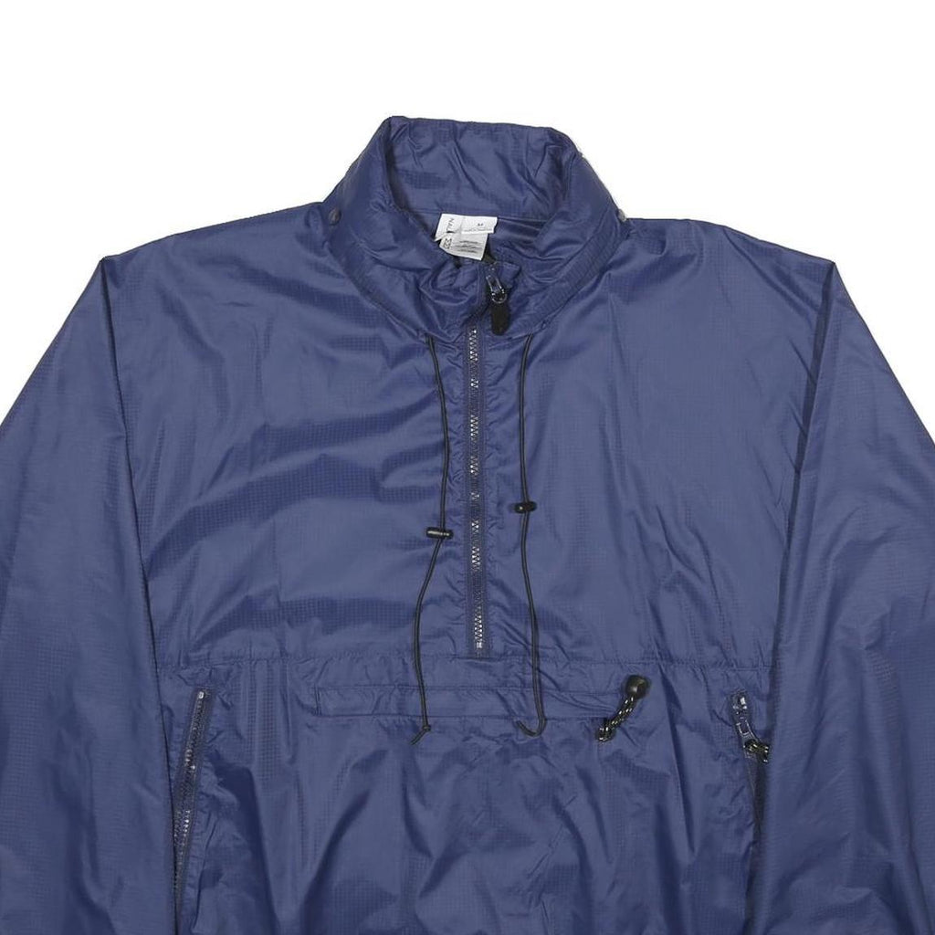 NAUTICA Mens Blue Nylon Pullover M Jacket Plain Lightweight Outdoor