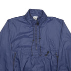 NAUTICA Mens Blue Nylon Pullover M Jacket Plain Lightweight Outdoor