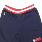 NBA Mens Shorts Navy Blue Red White Basketball S W28 Elastic Waistband Sport